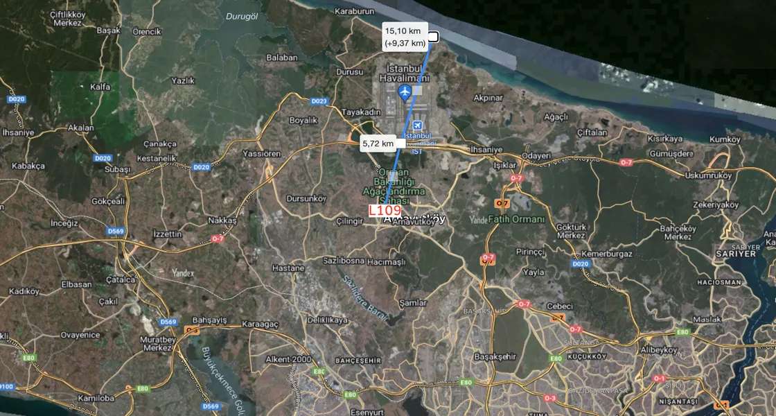 L109 Taşoluk Arazisi