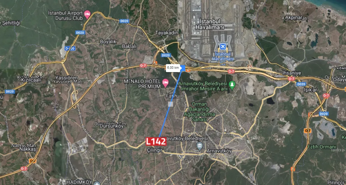 L142 Arnavtkoy Land
