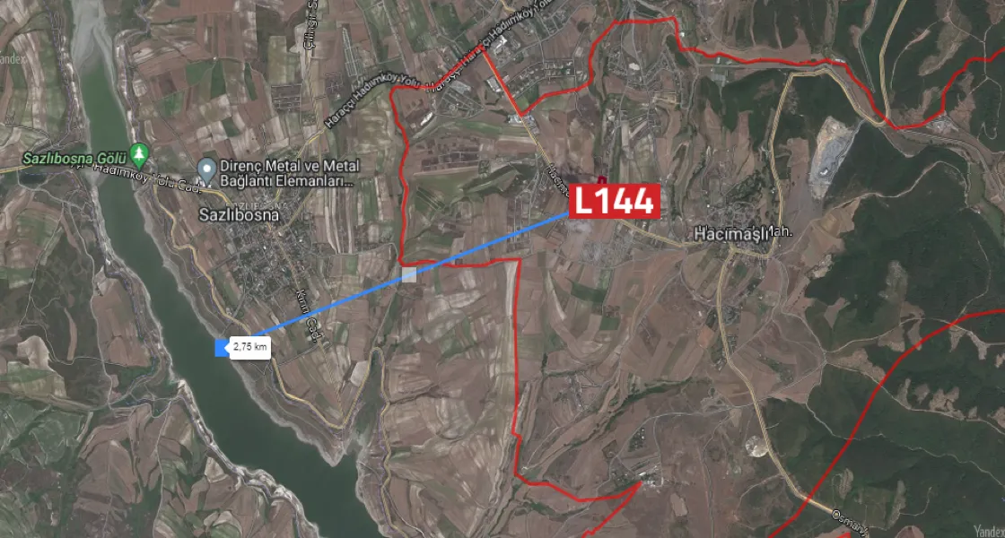 L144 Arnavtköy Arazisi
