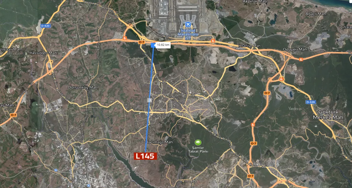 L145 Arnavtköy Arazisi