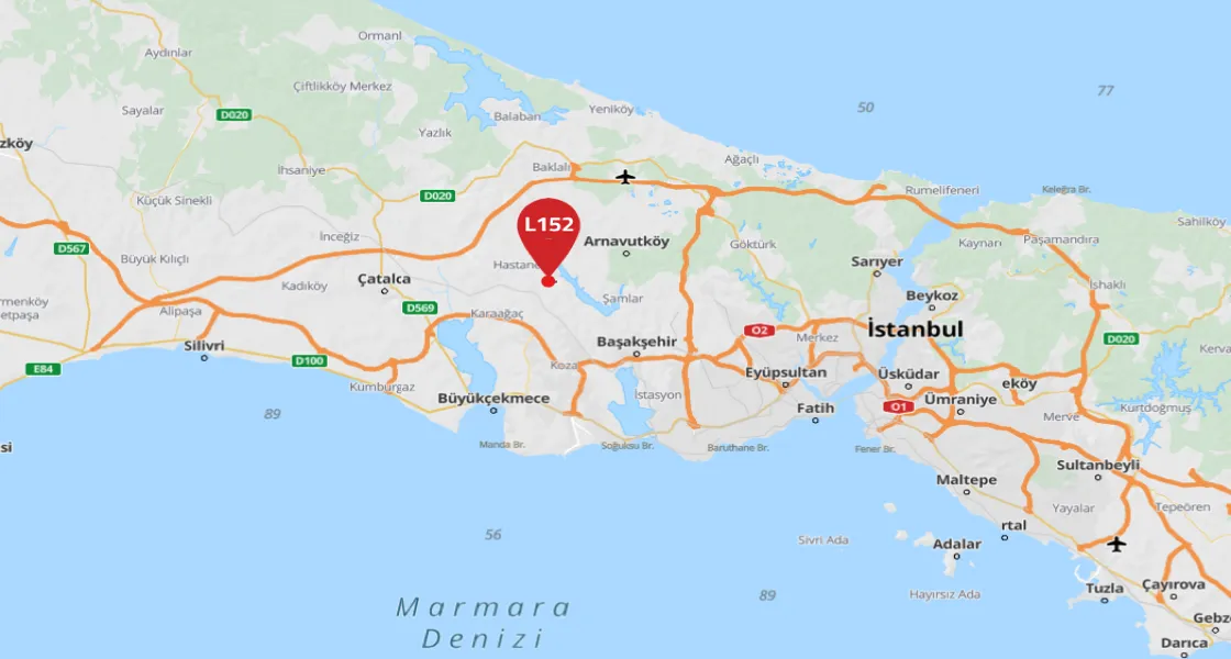 L152 Arnavtköy Arazisi
