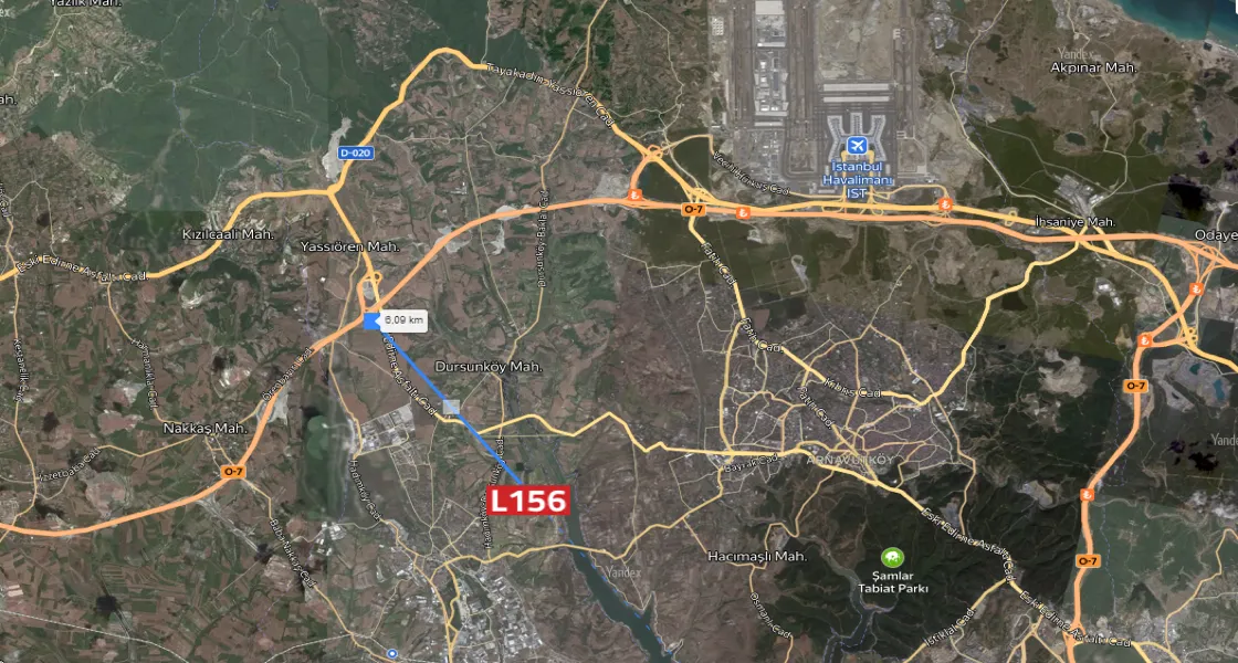 L156 Arnavtköy Arazisi