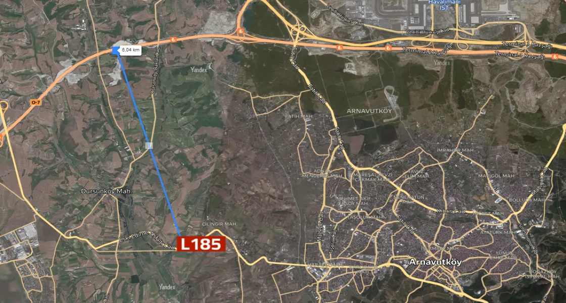 L185 Arnavtkoy Land