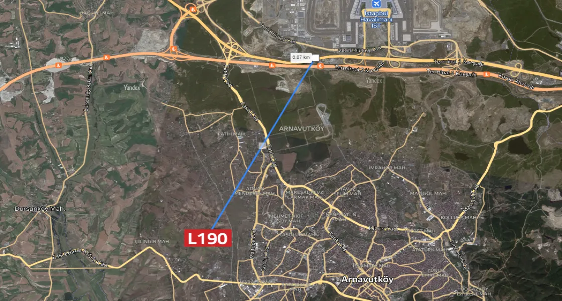 L190 Arnavtköy Arazisi