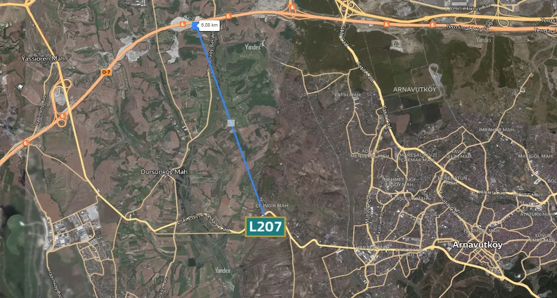 Land for sale in Istanbul, Arnavutkoy, Çilingir, Istanbul Canal | L207
