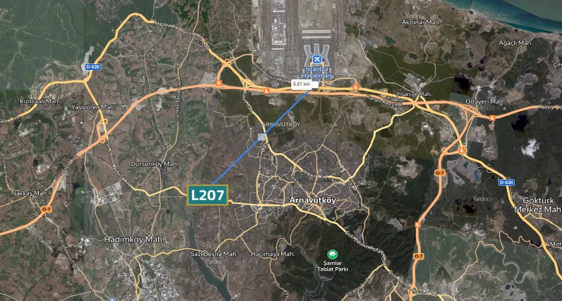 Land for sale in Istanbul, Arnavutkoy, Çilingir, Istanbul Canal | L207