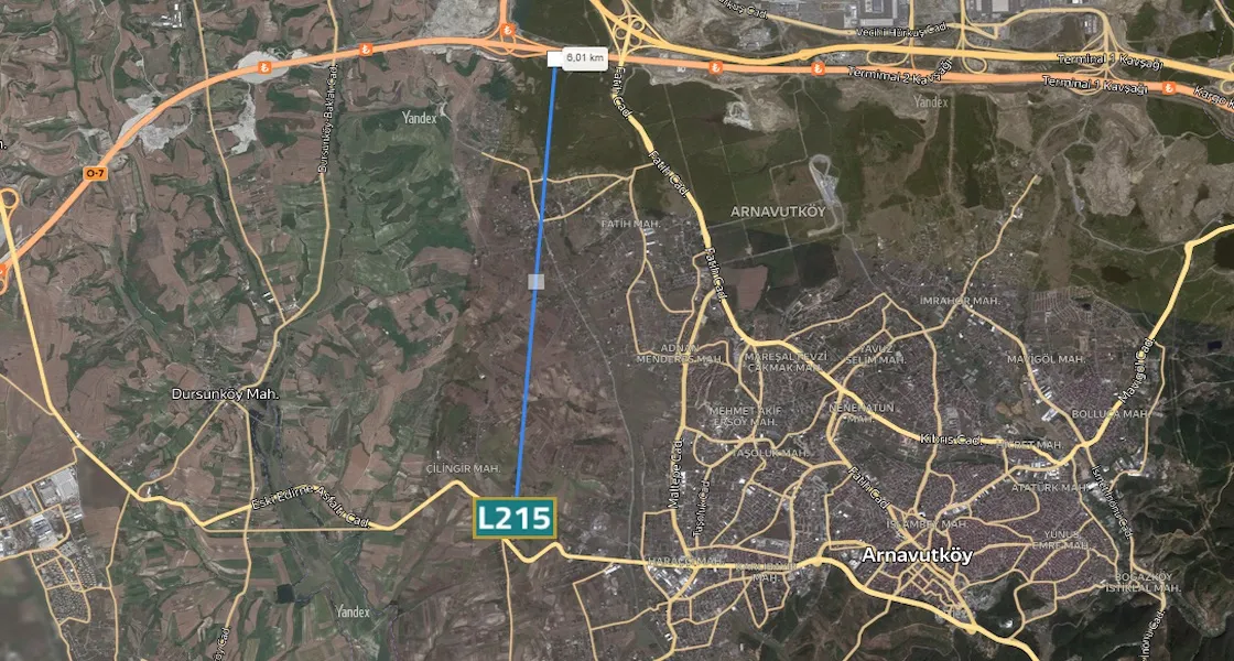 Arnavutköy, Çilingir'de satılık arsa | L215