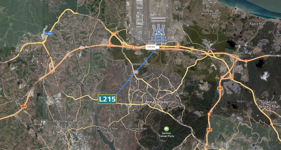 Arnavutköy, Çilingir'de satılık arsa | L215