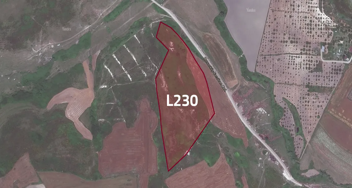 Arnavutköy, Dursunköy'de ticari yapı ruhsatı ile satılık arsa | L230