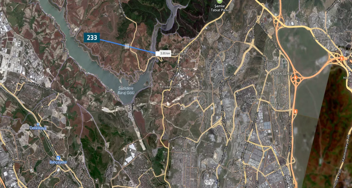 Arnavutköy, Hacımaşlı'da Başakşehir'e yakın satılık arsa | L233