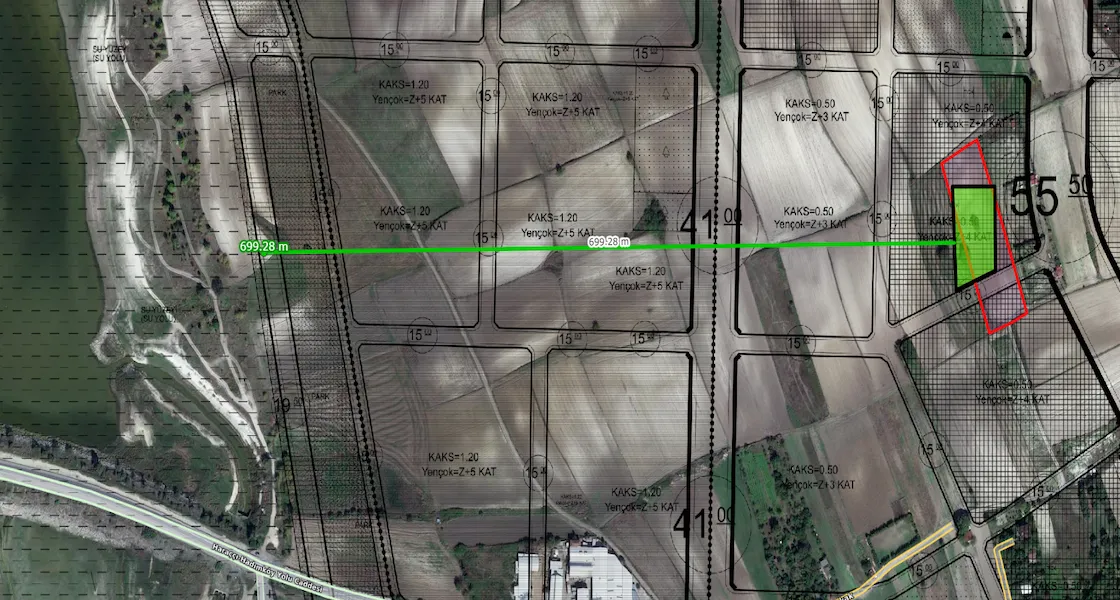 Land for sale very close to the Istanbul Canal in Sazlıbosna , Arnavutköy | L234