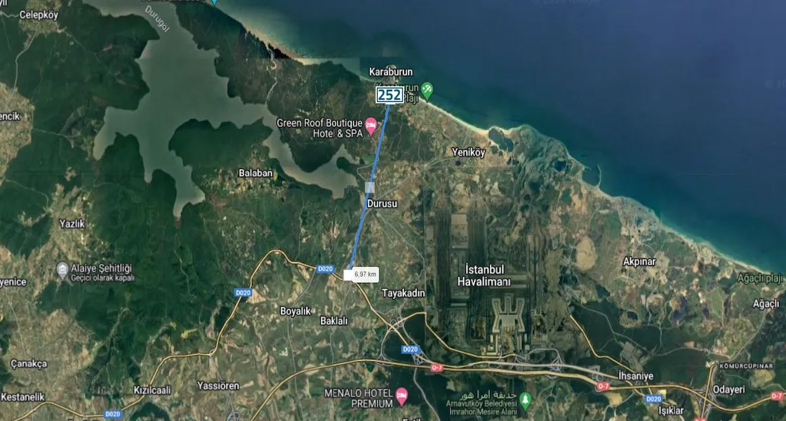 Land for sale suitable and ready for reconstruction villas in Arnavutköy. | L252