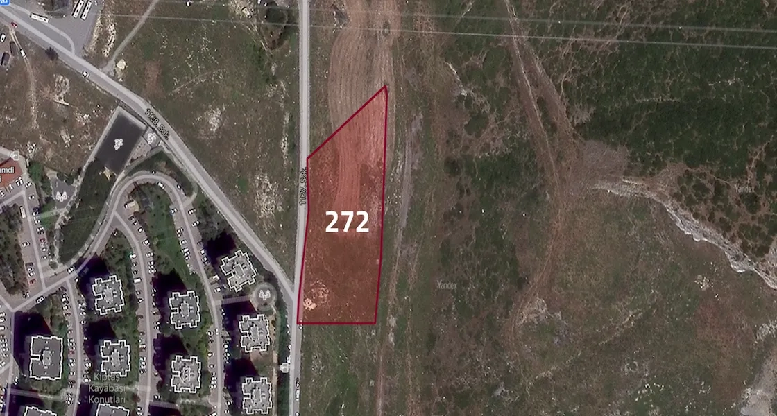 Land for sale, ready and suitable for residential and commercial construction in Başakşehir. | L272