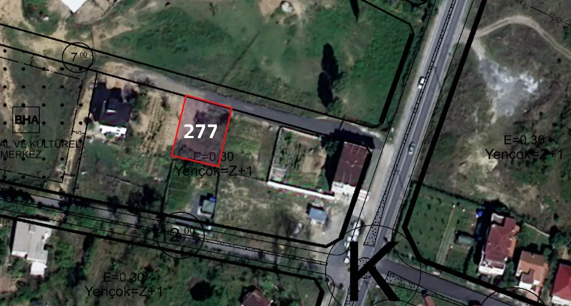For sale land suitable for residential construction in Arnavutköy | L277