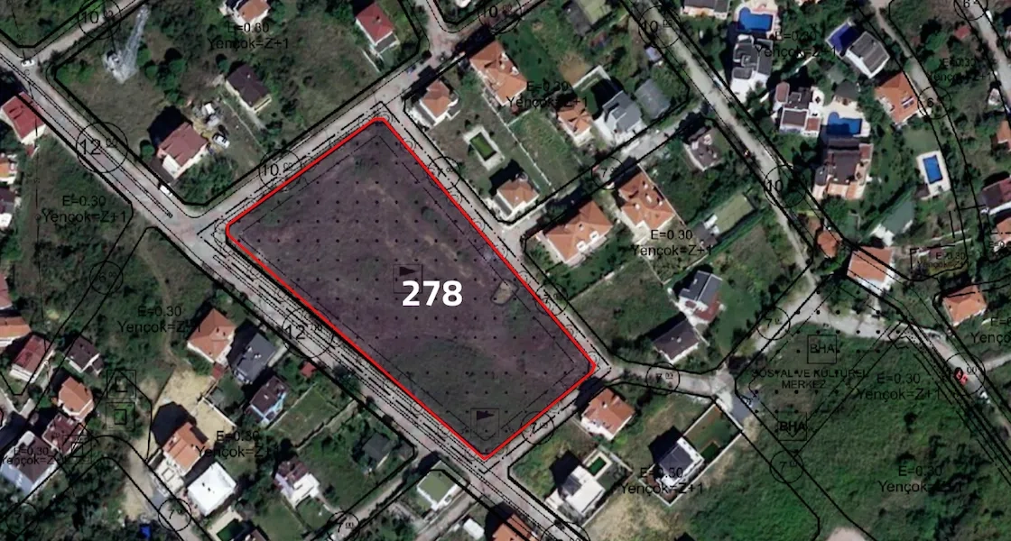 Arnavutköy Karaburun'da gelecek vaat eden yatırıma uygun satılık arsa | L278