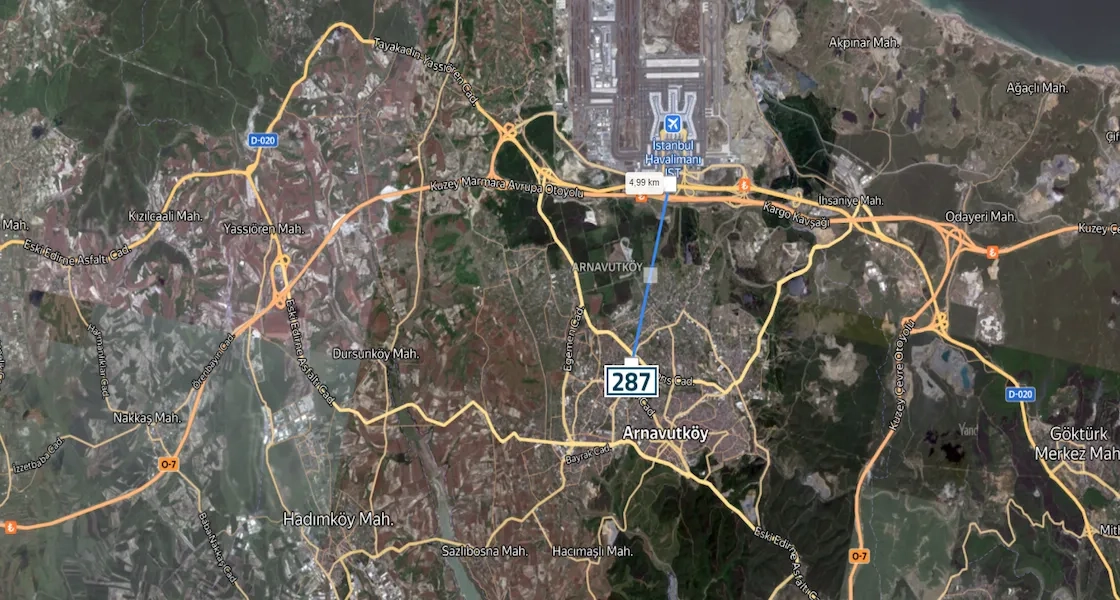 Satılık : Arnavutköy'ün merkezi Taşoluk'ta doğrudan inşaata hazır bir arsa | L287