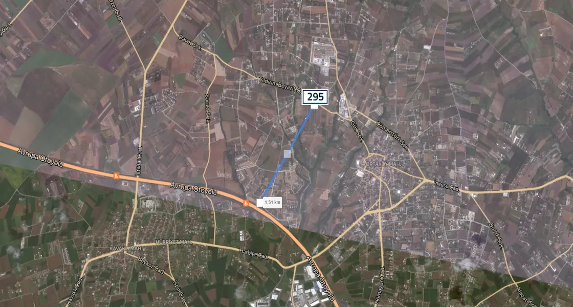 Land for sale ready for construction with villa permits in the Silivri area | L295
