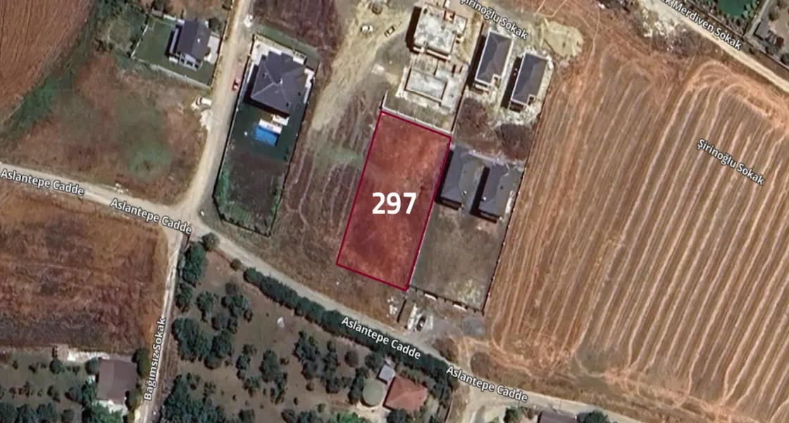 Land with building permits for ready villas for sale in the Silivri area. | L297