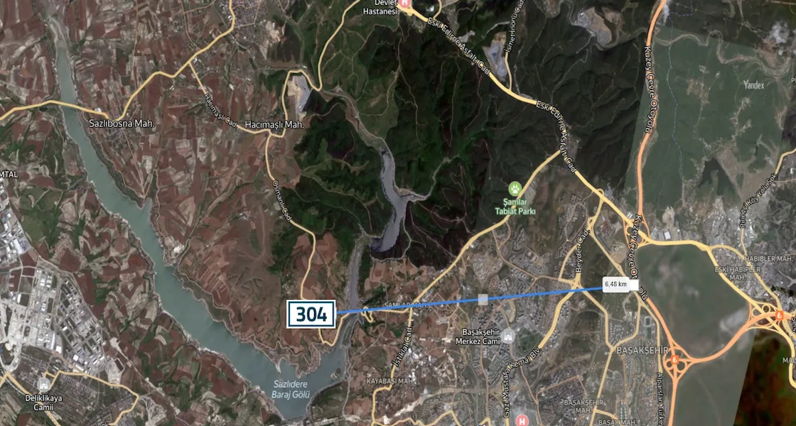 Land for sale in Arnavutköy, specifically in Hacımaşlı.| L304