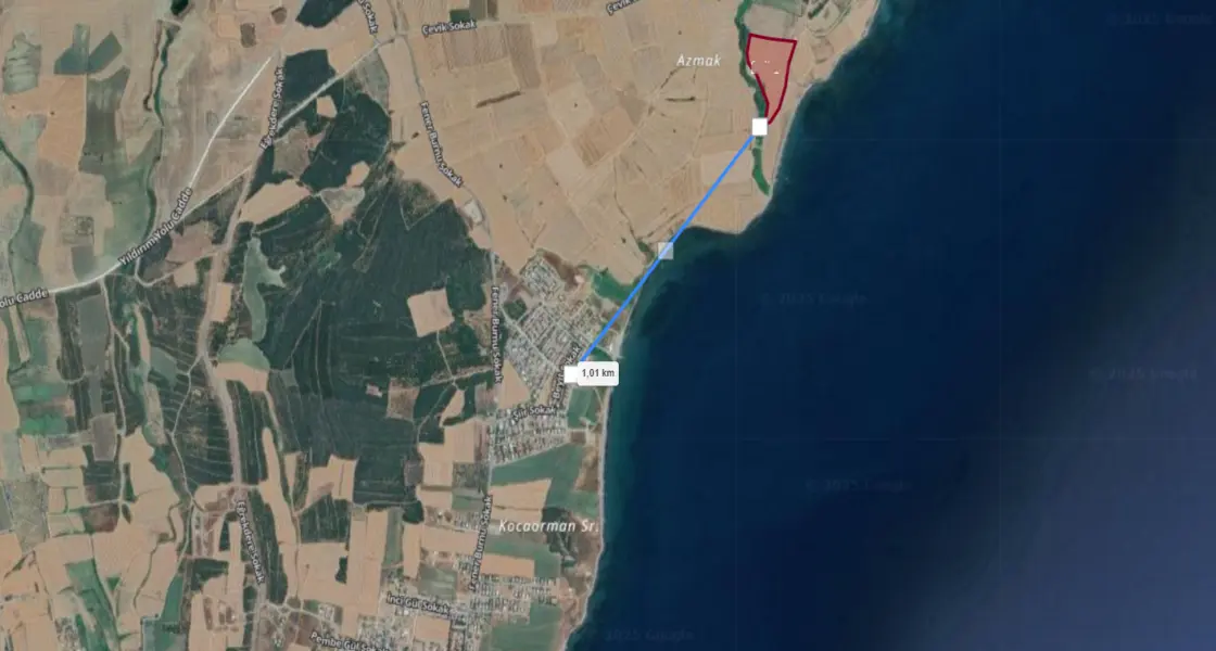 Deniz kenarına yakın tarım arazisi satılık Tekirdağ Türkiye | L316