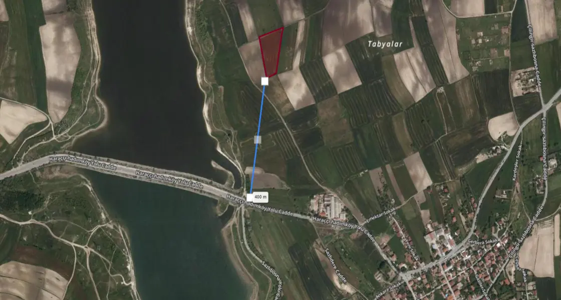 Arnavutköy, Sazlıbosna'da, kanalda sıfır arsa satılık | L318