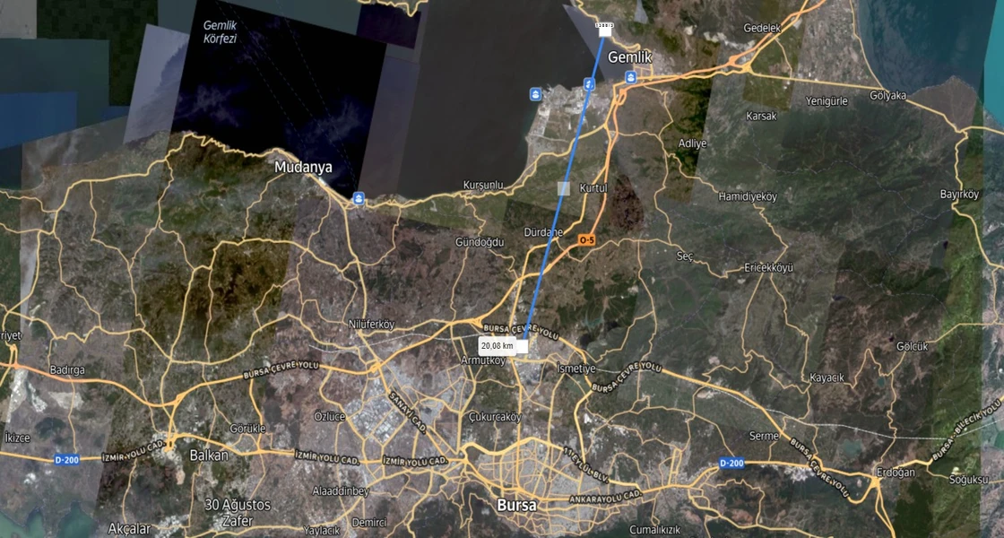 Exclusive Ready-to-Build Land for Sale in Bursa - Gemlik, Orhaniye Area | L342