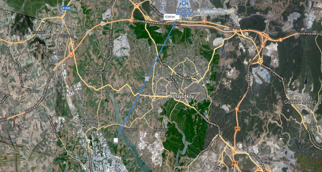 Distinguished Land for Sale in Arnavutköy, Sazlıbosna | L350