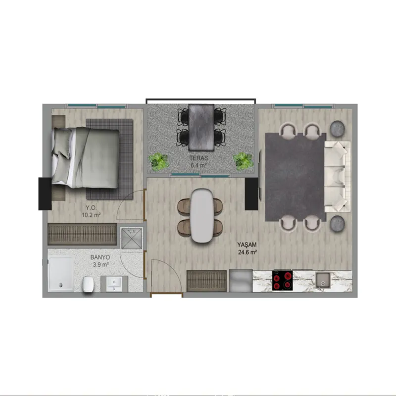 House B