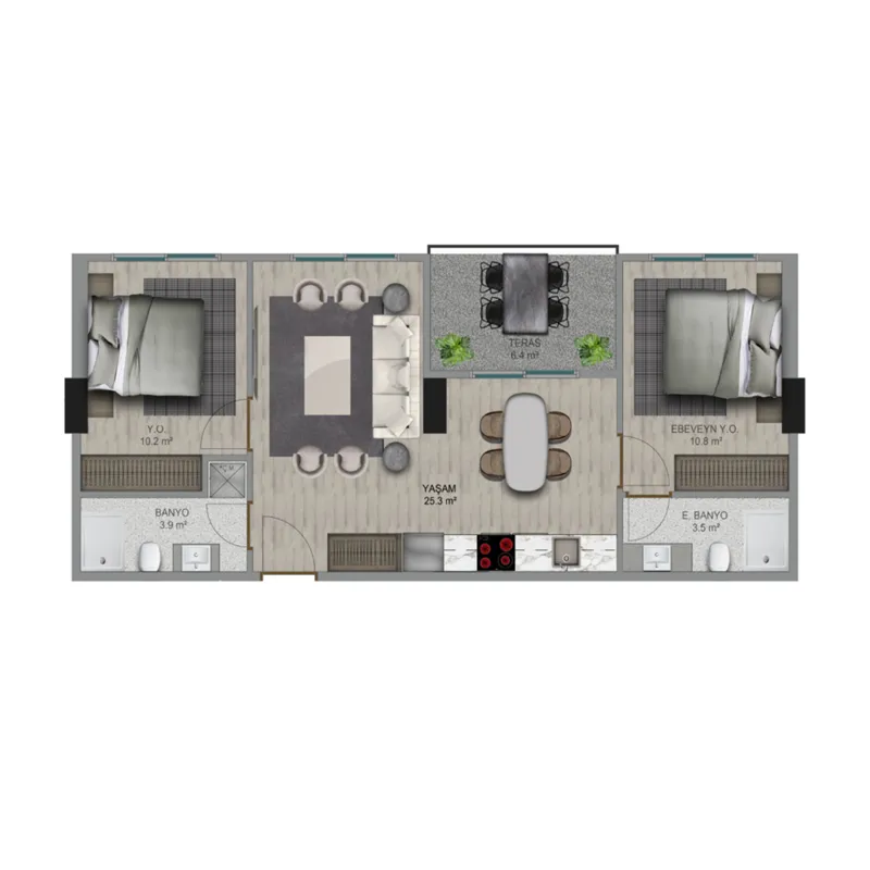 House B