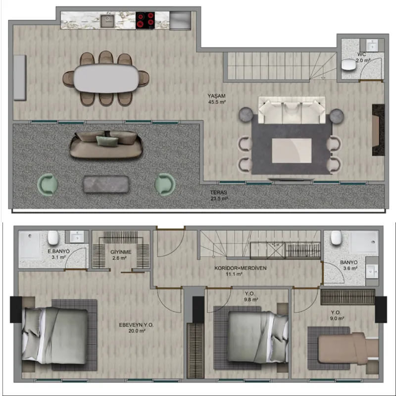 House B