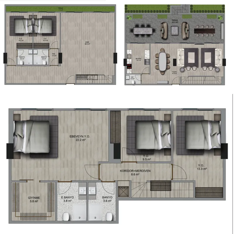 House B