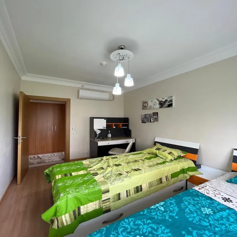 Fully furnished four-bedroom apartment for sale in Avcilar, Ispartakole | SH166