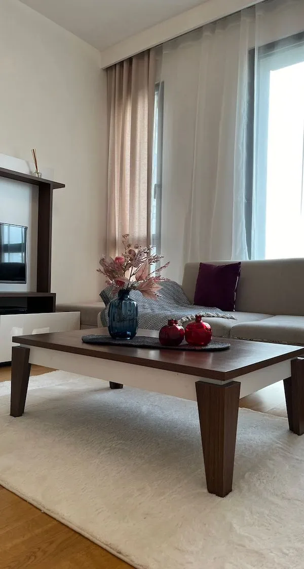Furnished hotel apartment for sale, one bedroom and a living room in Bagcilar, Istanbul | SH167