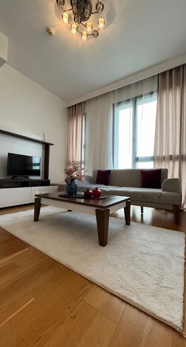 Furnished hotel apartment for sale, one bedroom and a living room in Bagcilar, Istanbul | SH167