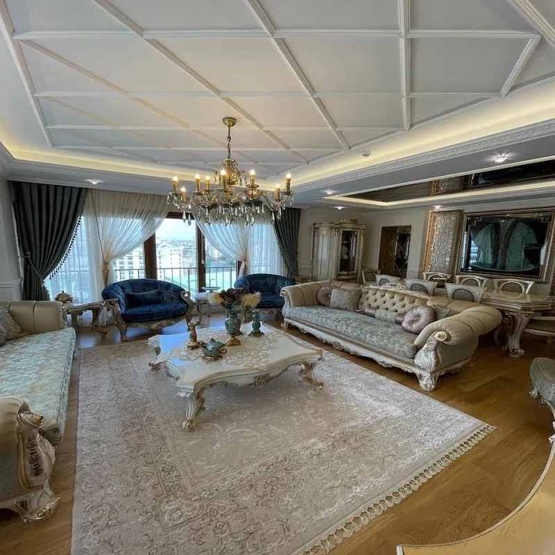 Furnished apartment for sale in Basaksehir area, Istanbul | SH193